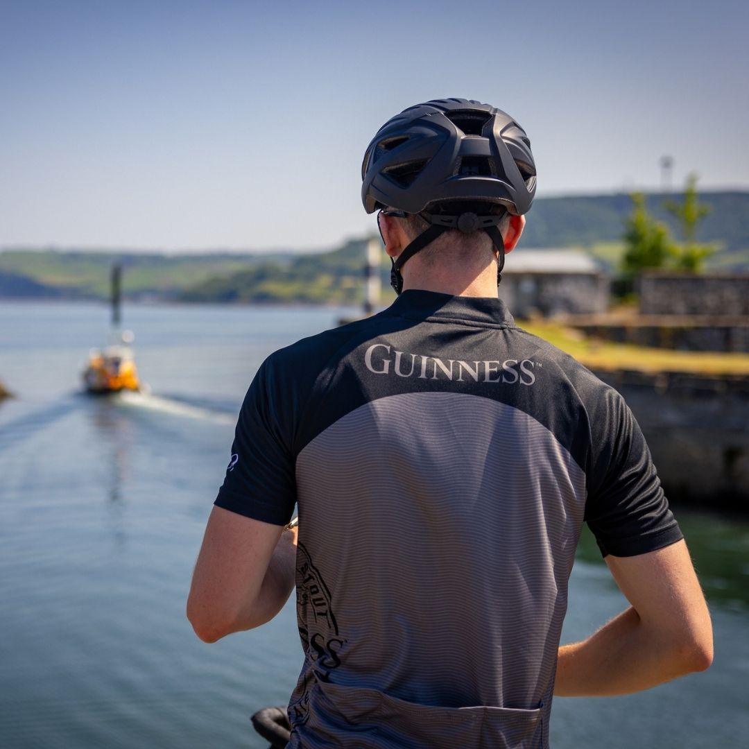 Black & Grey Guinness Exclusive Cycling Jersey