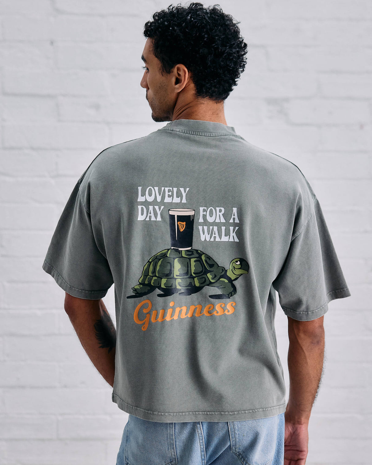 Awave Lovely Day Walk Green T-Shirt
