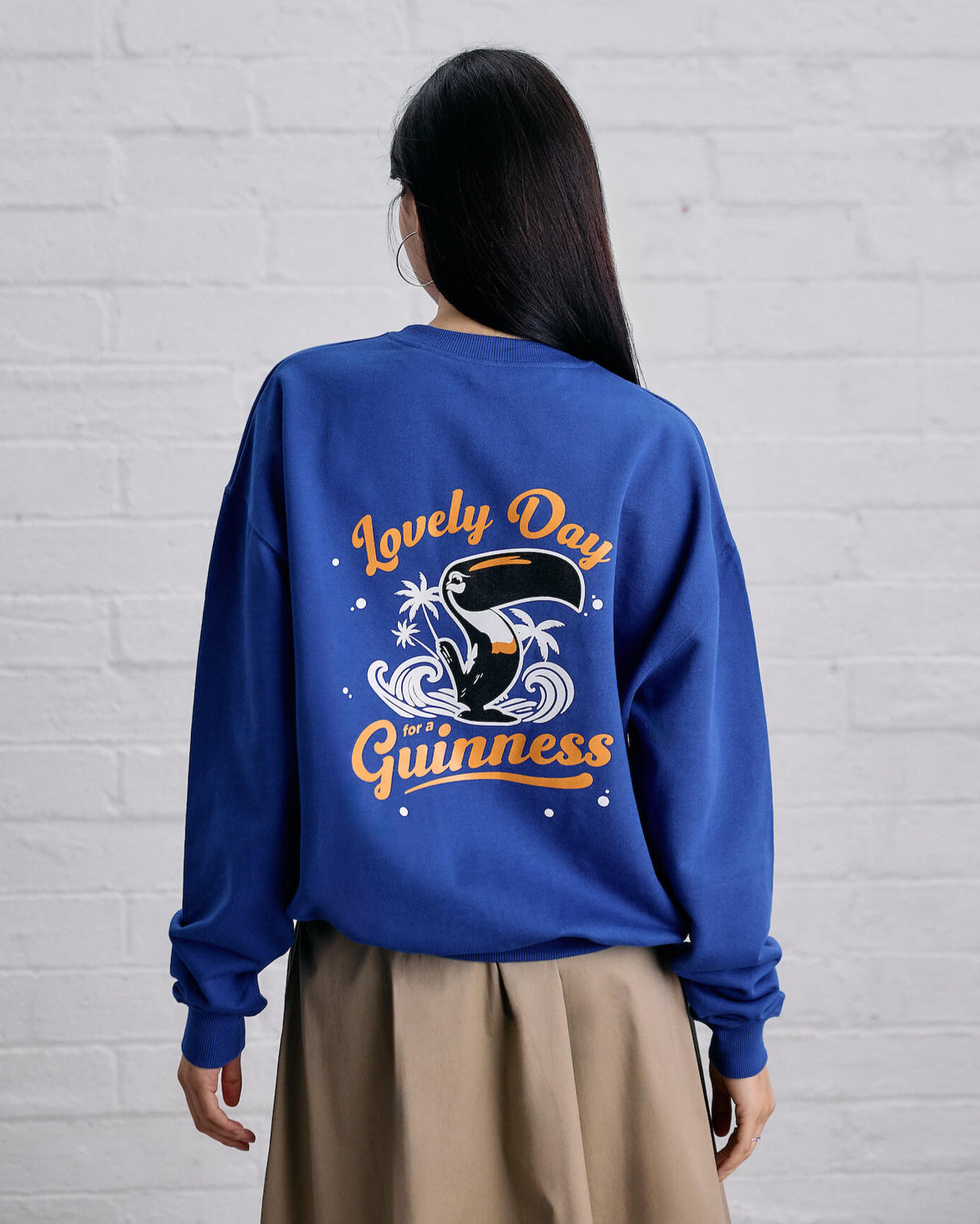 Awave Lovely Day Blue Sweatshirt