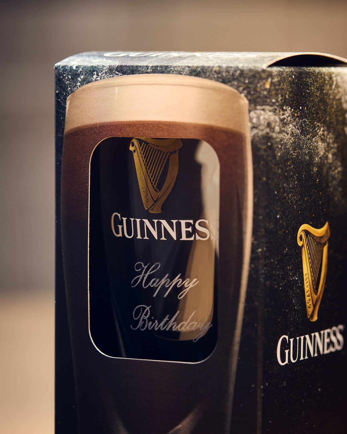 Guinness Personalised Glass in a Gift Box