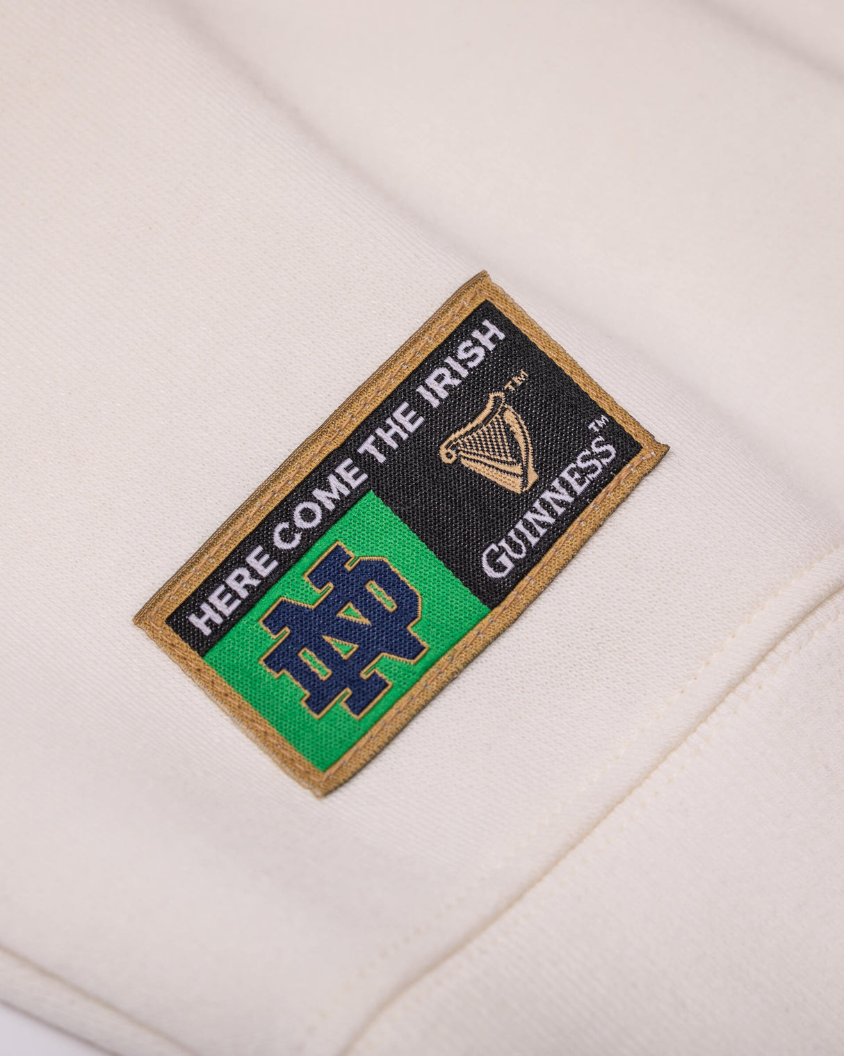 Guinness x Notre Dame 1/4 Zip Sweater