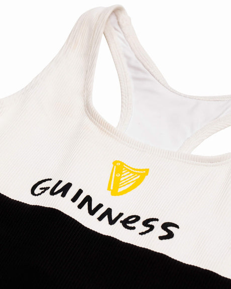 Image of the Guinness x Fatti Burke Black and White Women's Swimming suit