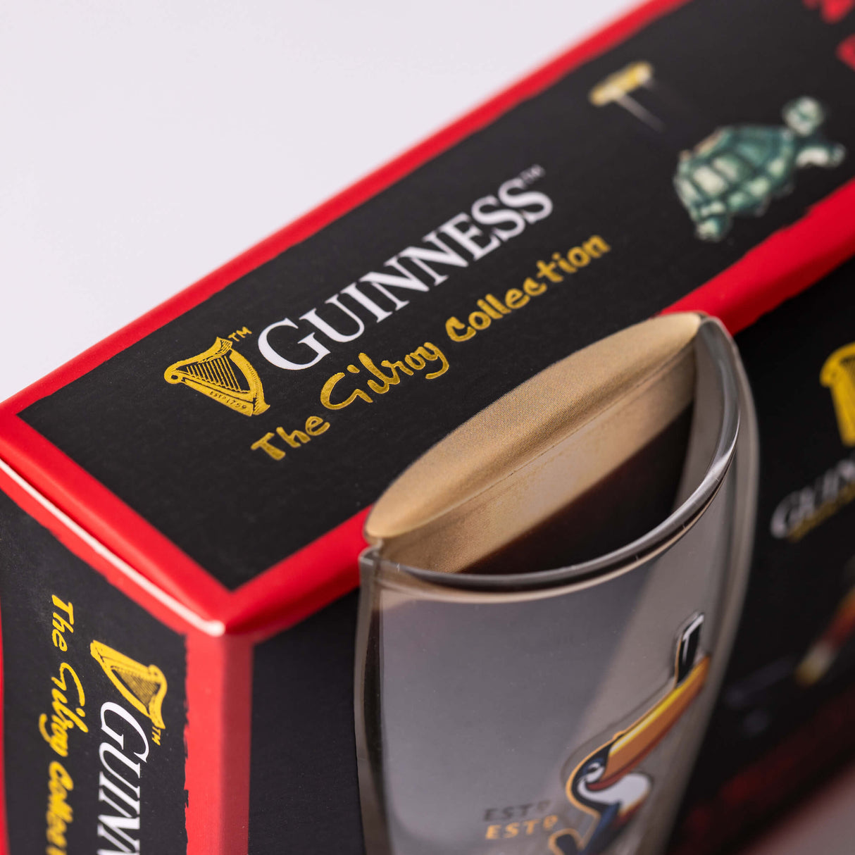 Guinness Toucan Mini Pint Glasses