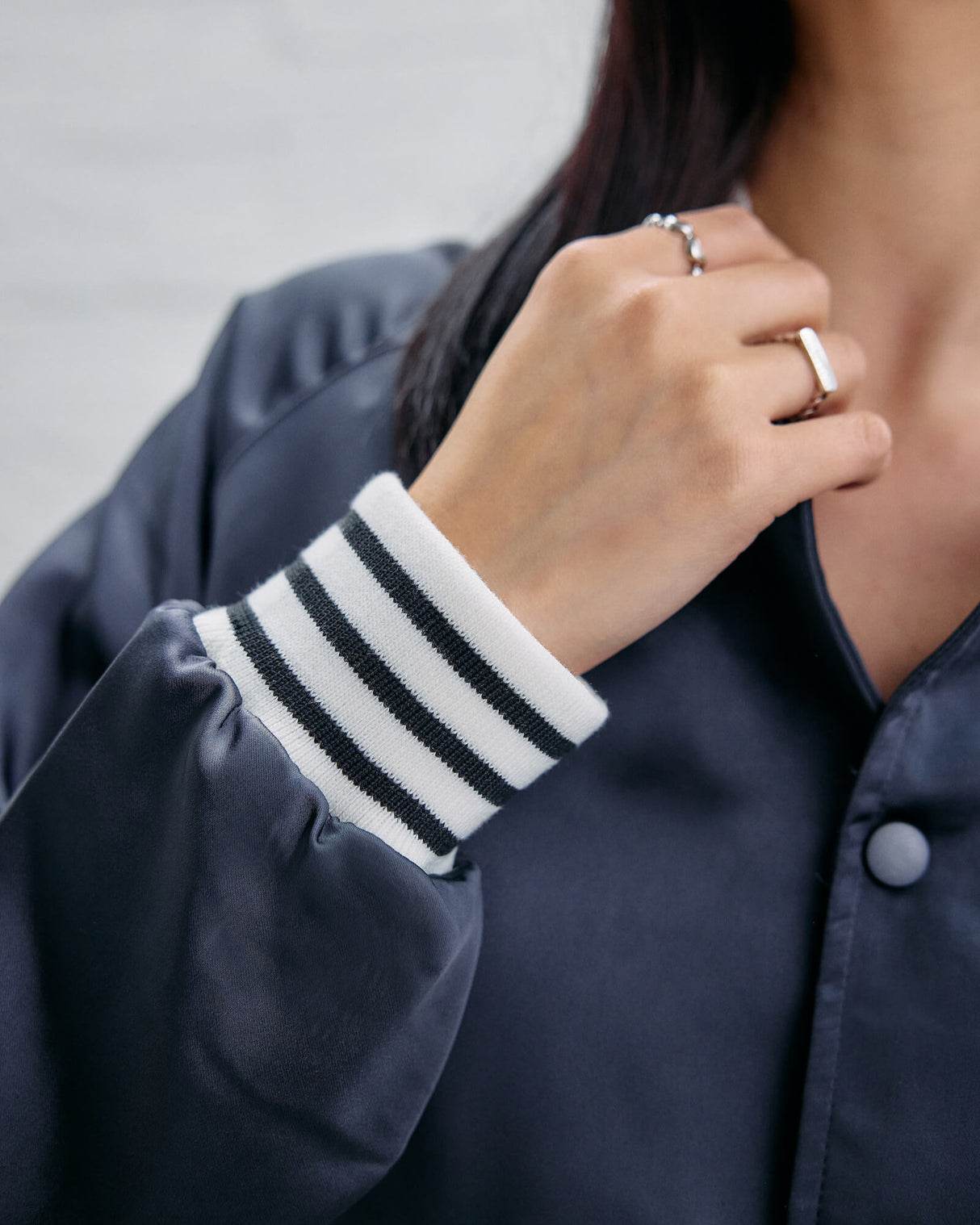 Guinness Hand Drawn Toucan Grey Varsity Jacket