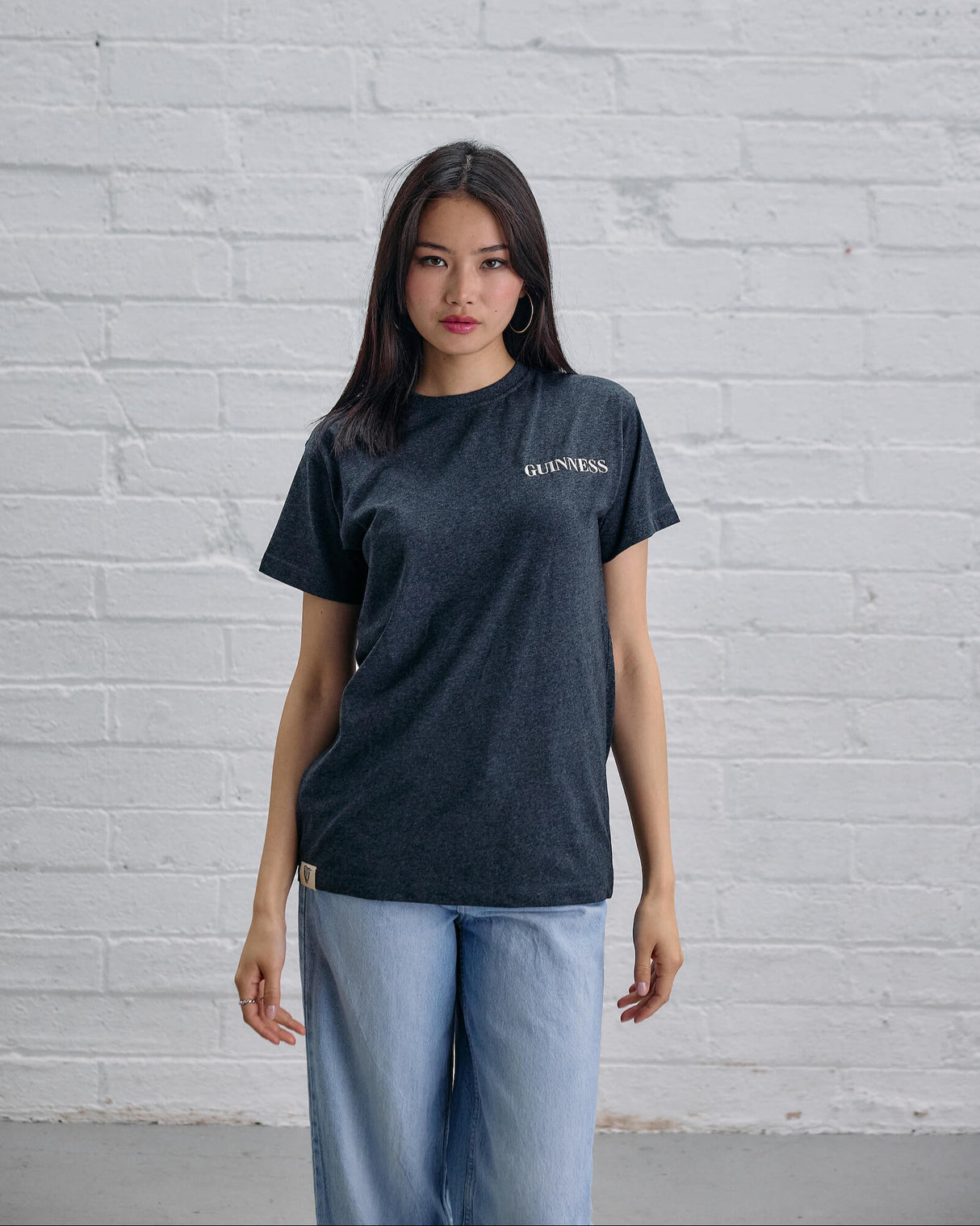 Guinness Hand Drawn Toucan Grey T-Shirt