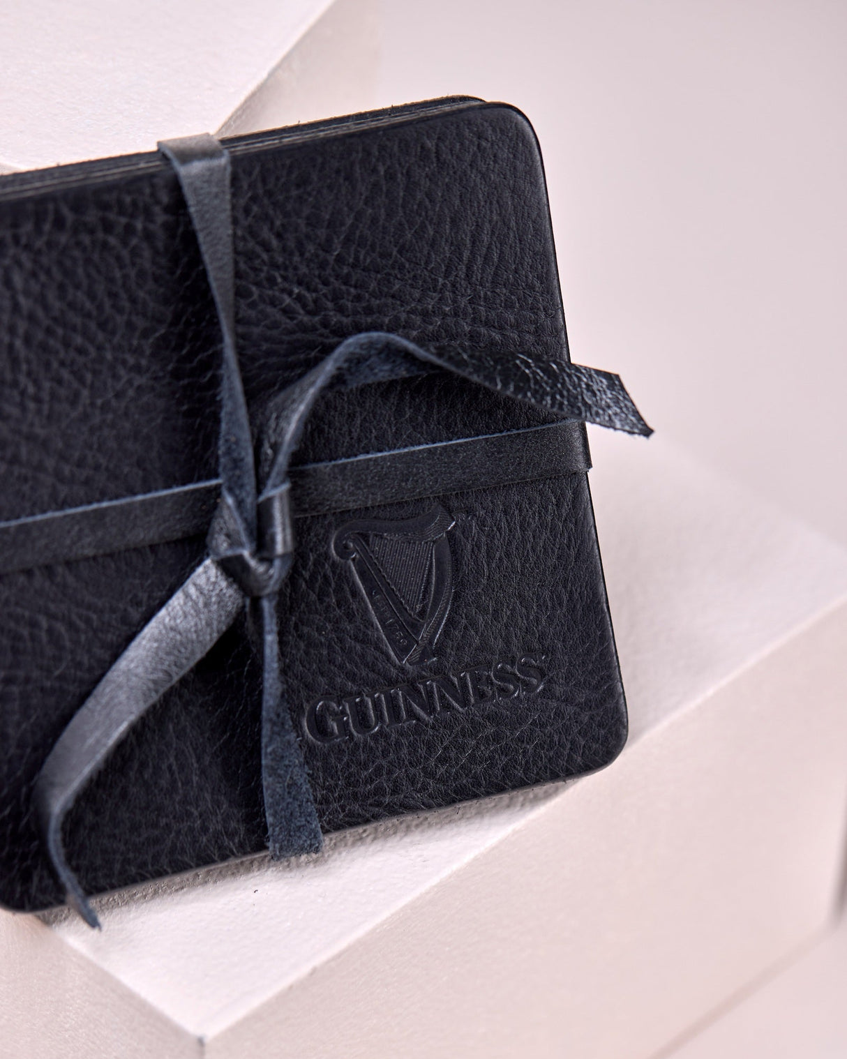 De Bruir Guinness Leather Coasters 4pk