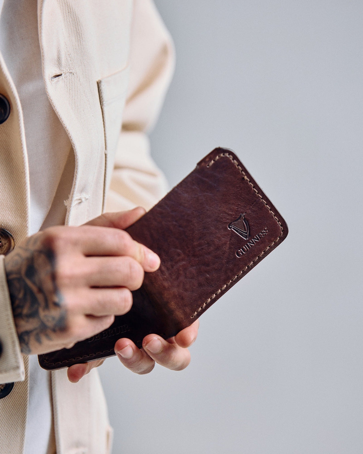 De Bruir Guinness Leather Wallet