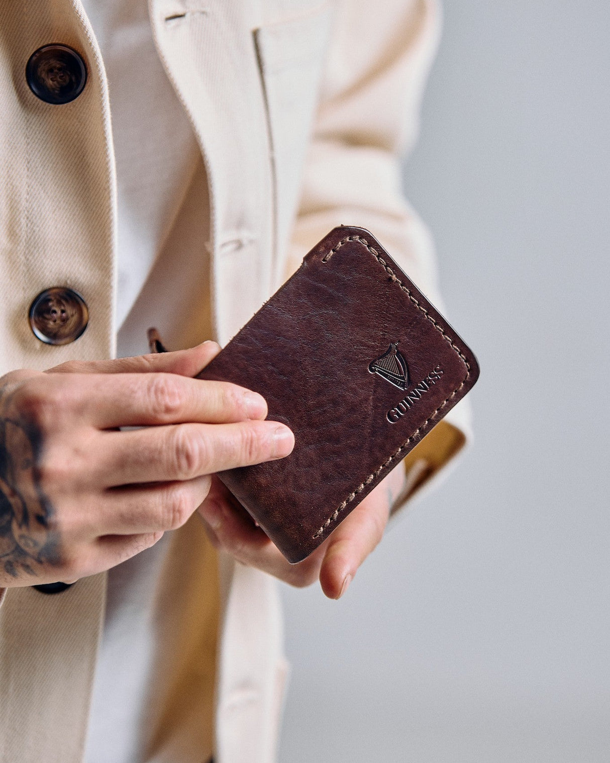 De Bruir Guinness Leather Wallet