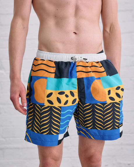 Model wearing the Guinness Element Swim Short.