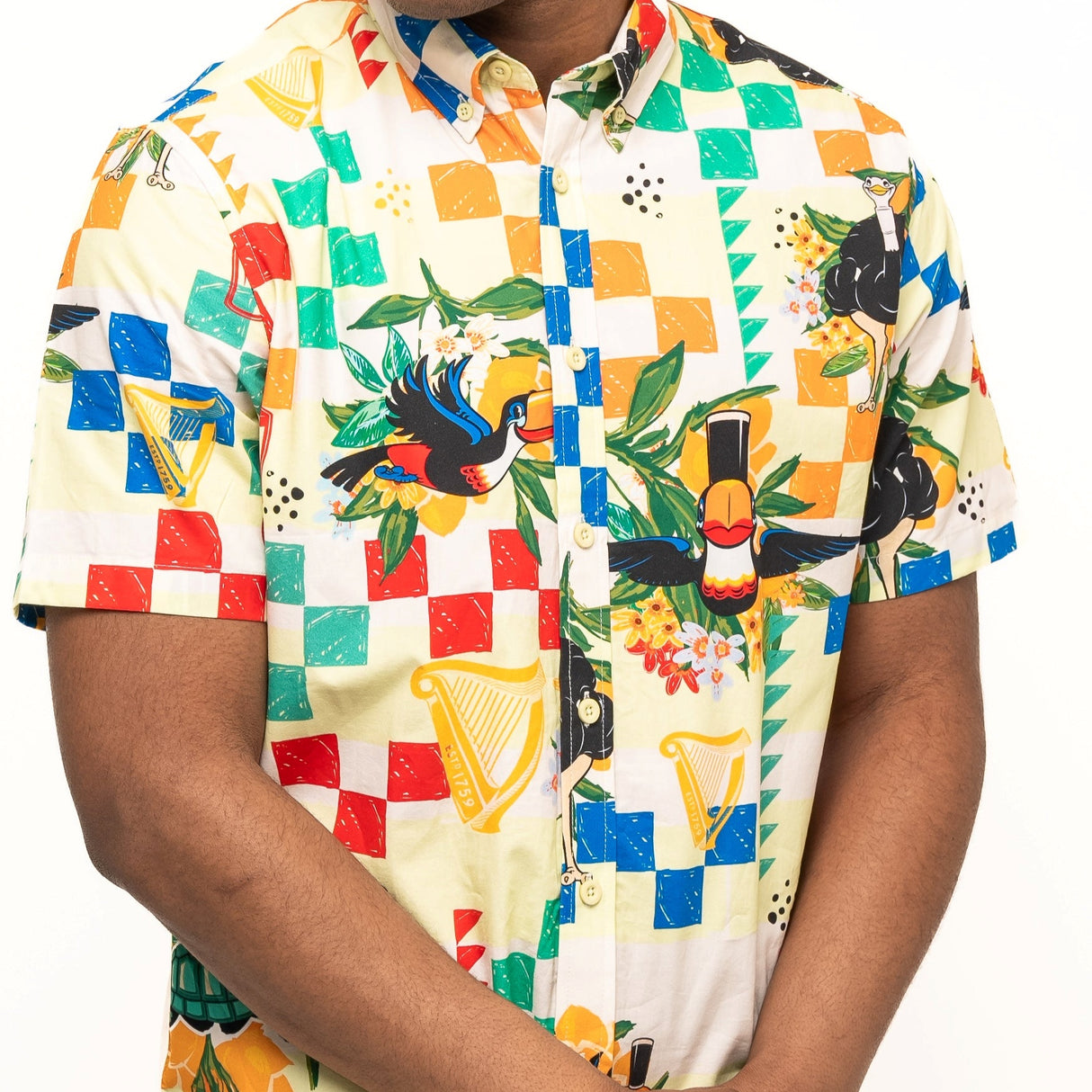 Guinness Toucan Beach Shirt.