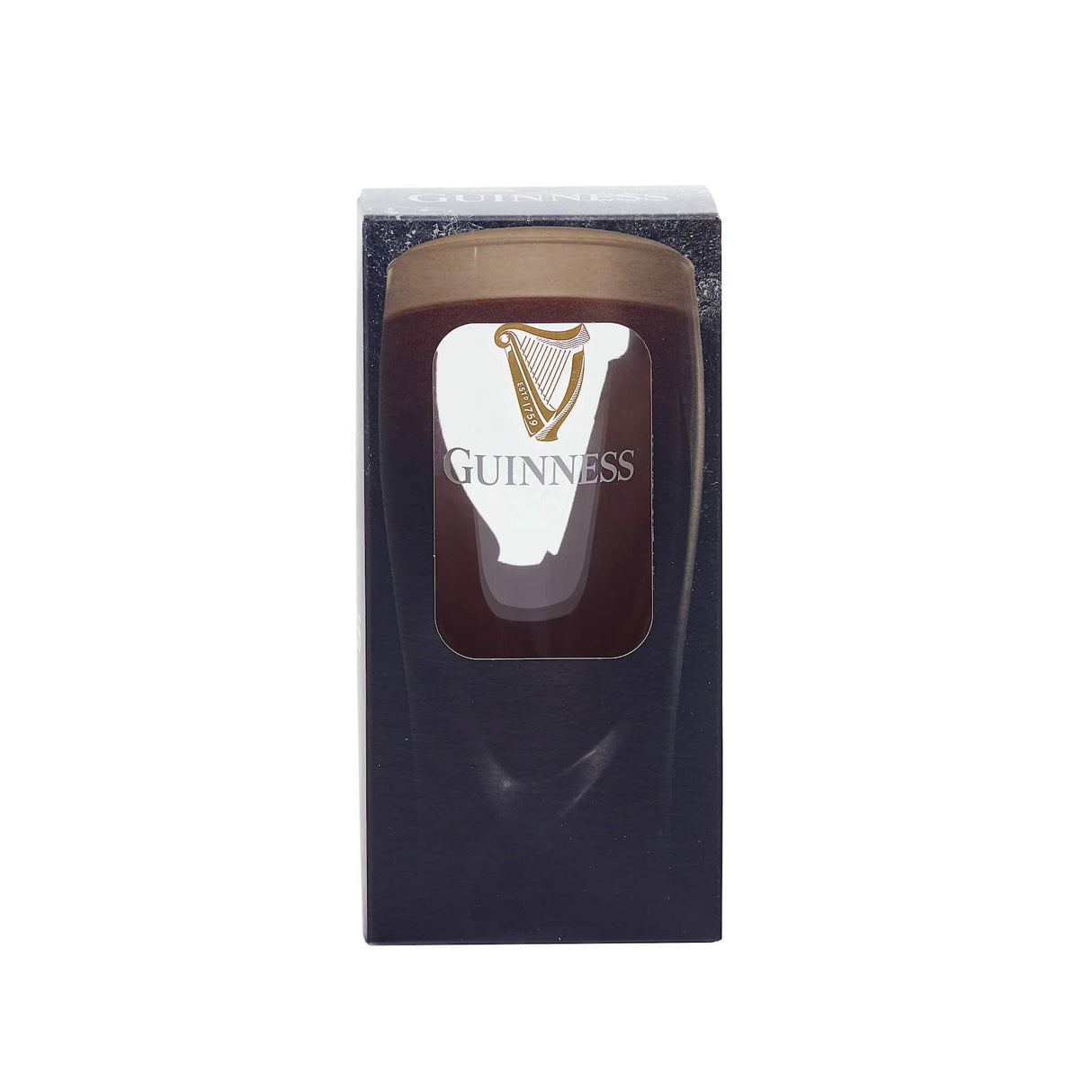 Image of a Guinness pint glass inside a gift box