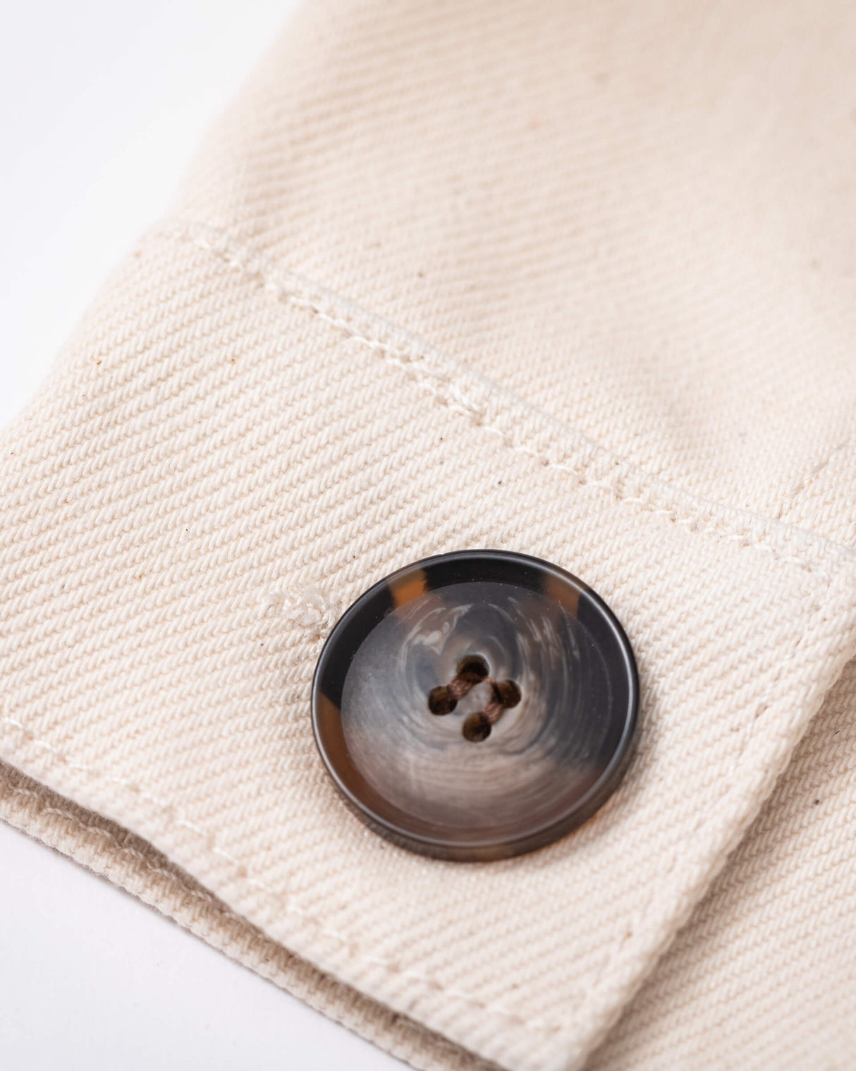 Guinness x Native Denims White Chore Coat