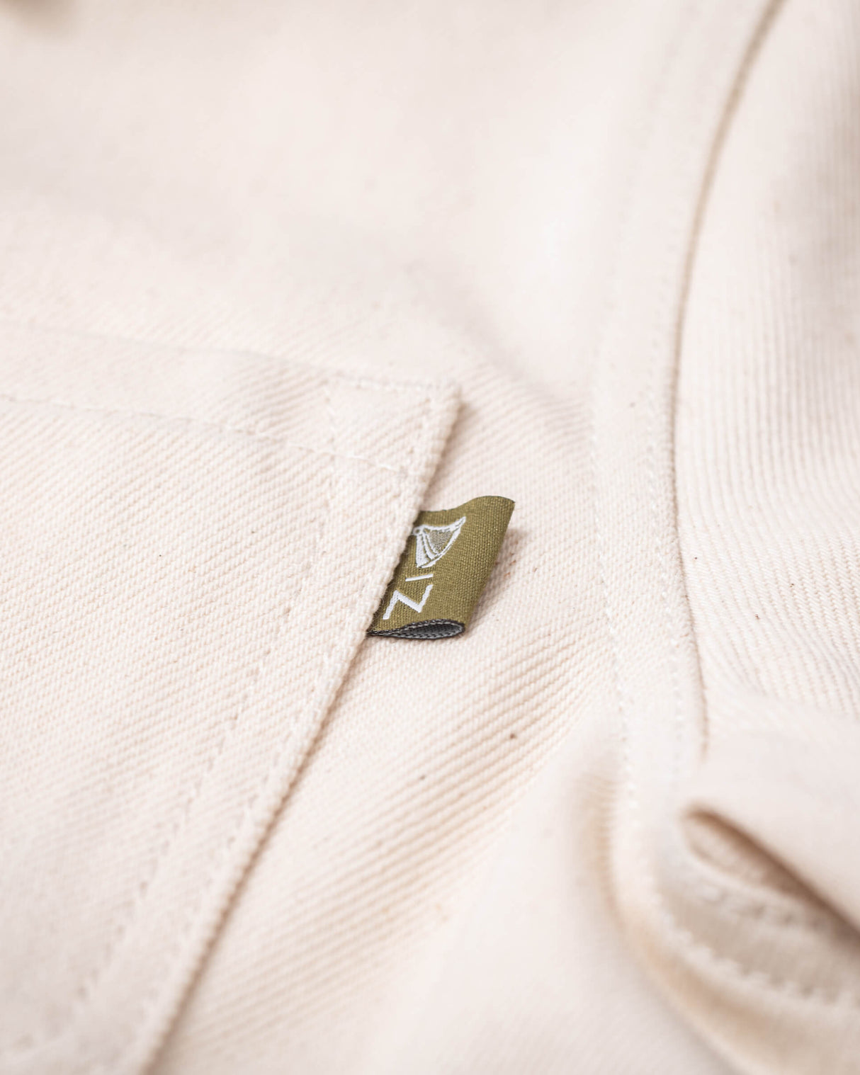 Guinness x Native Denims White Chore Coat