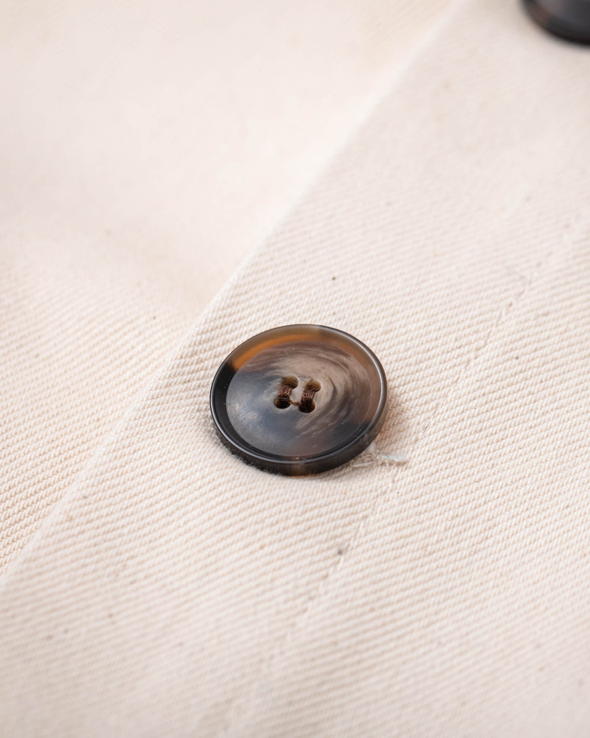 Guinness x Native Denims White Chore Coat