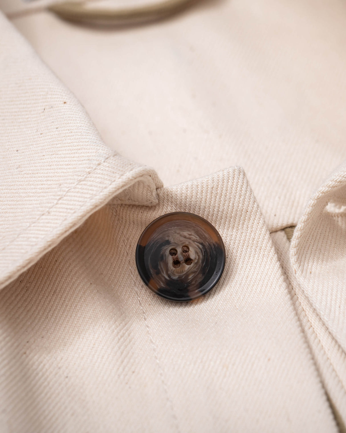 Guinness x Native Denims White Chore Coat