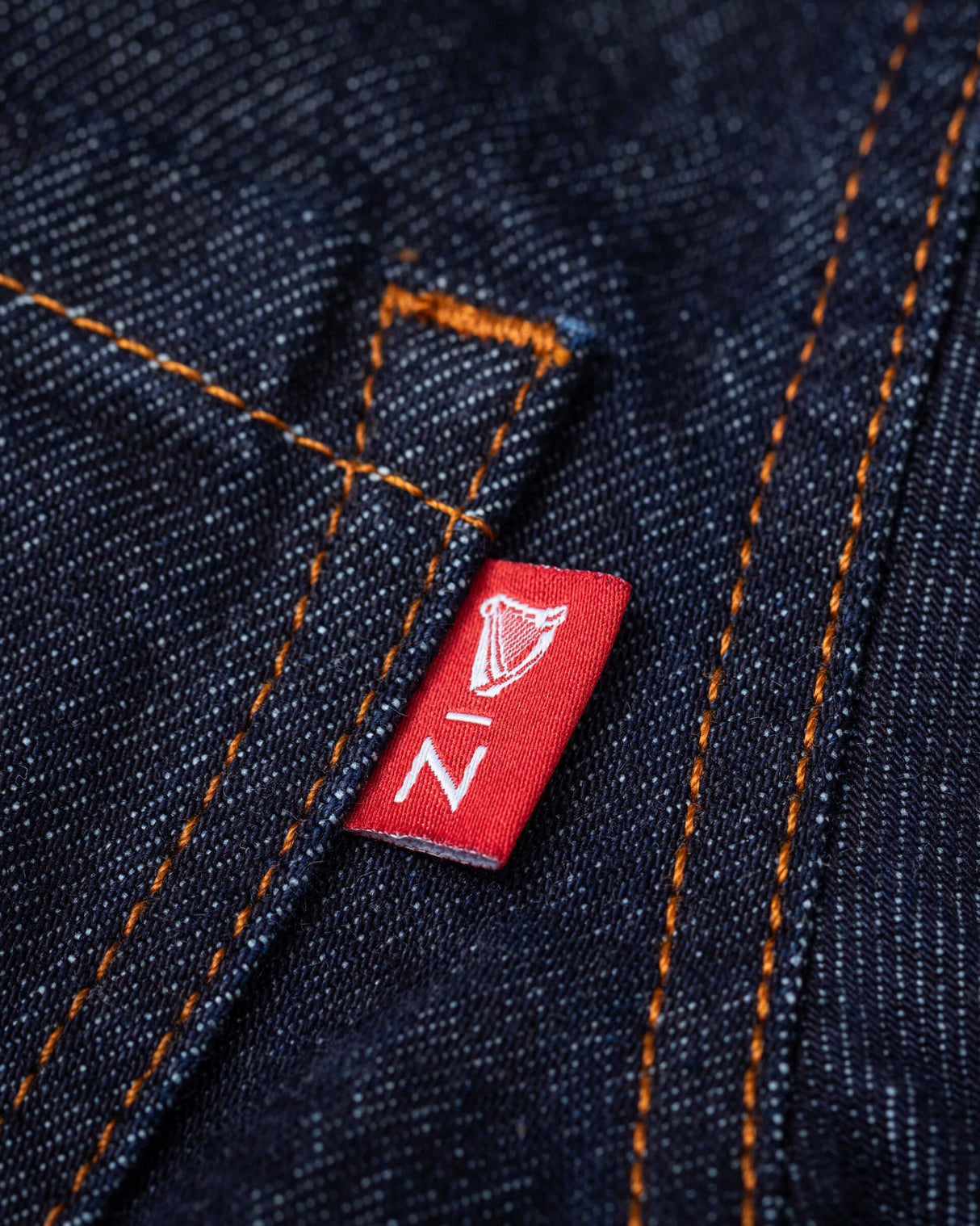 Guinness x Native Denims Blue Chore Coat