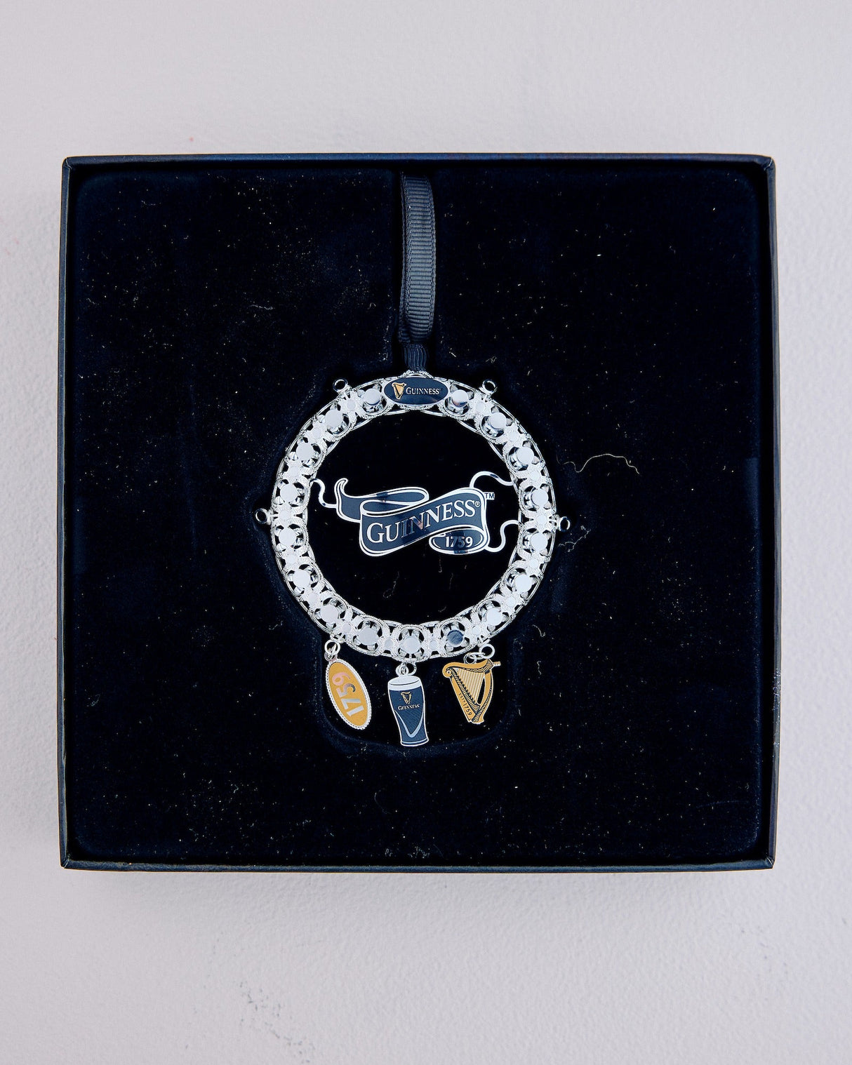 Newbridge Silverware Guinness Charm Wreath Decoration