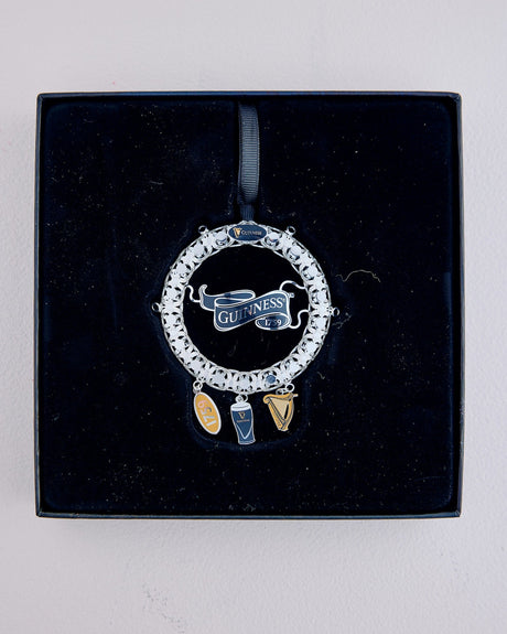 Newbridge Silverware Guinness Charm Wreath Decoration