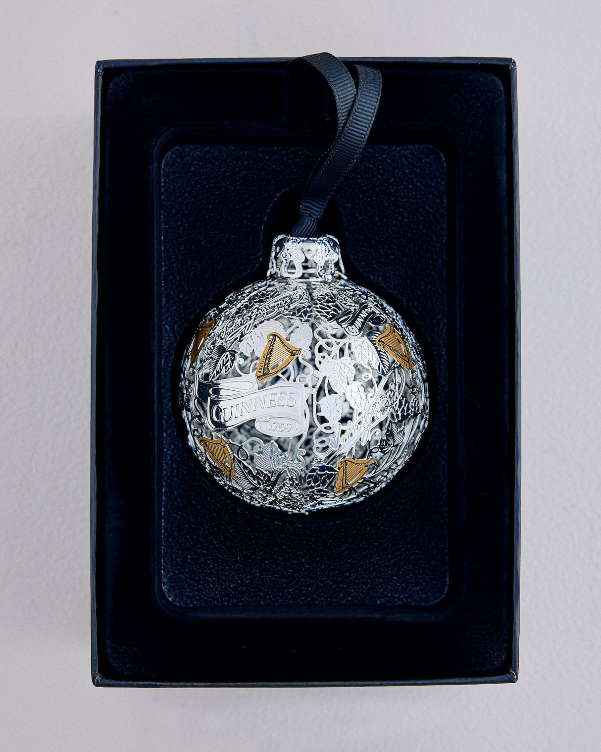 Newbridge Silverware Guinness Harp Bauble