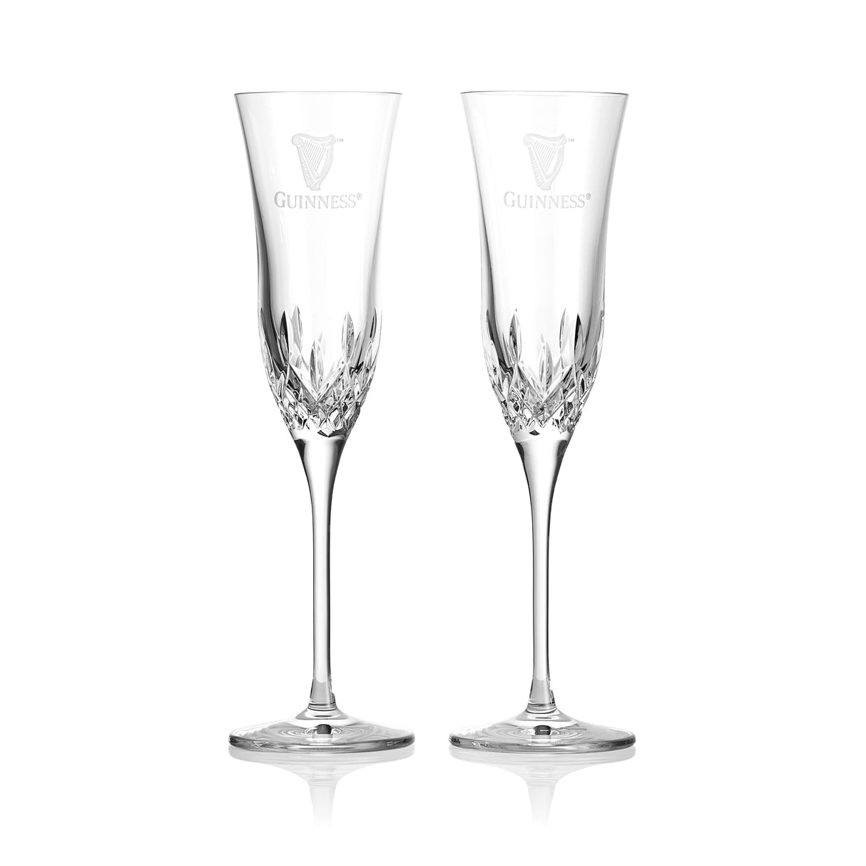 Image of Guinness x Waterford Crystal Flute Glass Set
