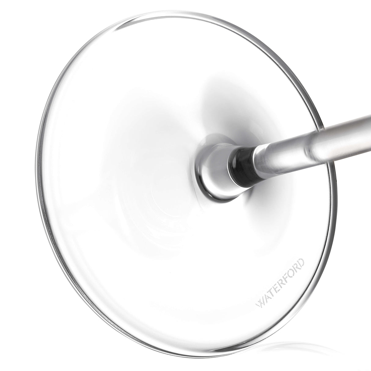 Image of Guinness x Waterford Crystal Flute Glass with Waterford Crystal Logo