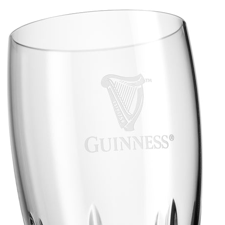 Image of Guinness Waterford Crystal Pint Glass with Guinness Logo