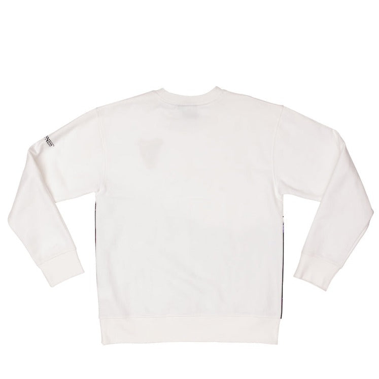 Back of the Guinness Storehouse Exclusive white and purple sweater.