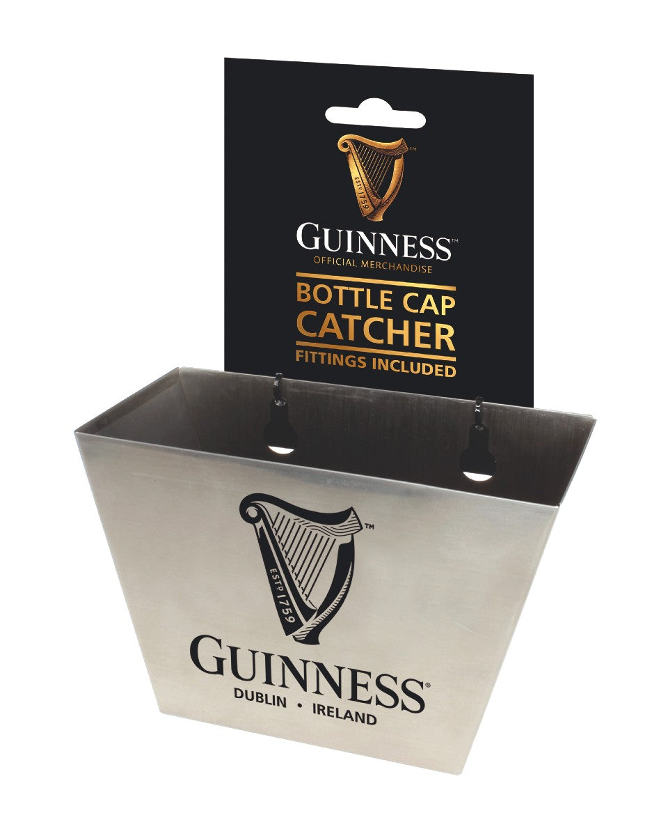 Guinness Bottle Cap Catcher Silver
