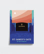 Poster of St James's Gate, The Home of Guinness with a colorful design.