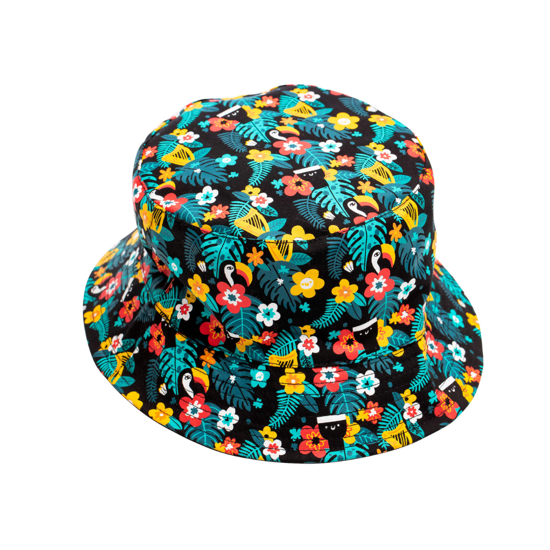 Fatti Burke Pattern Bucket Hat