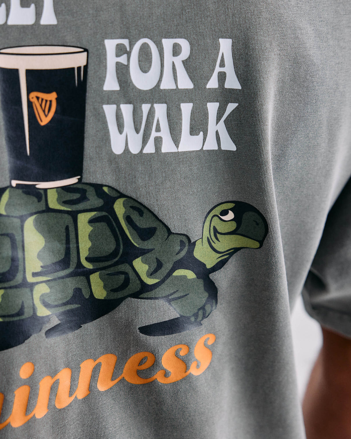Awave Lovely Day Walk Green T-Shirt