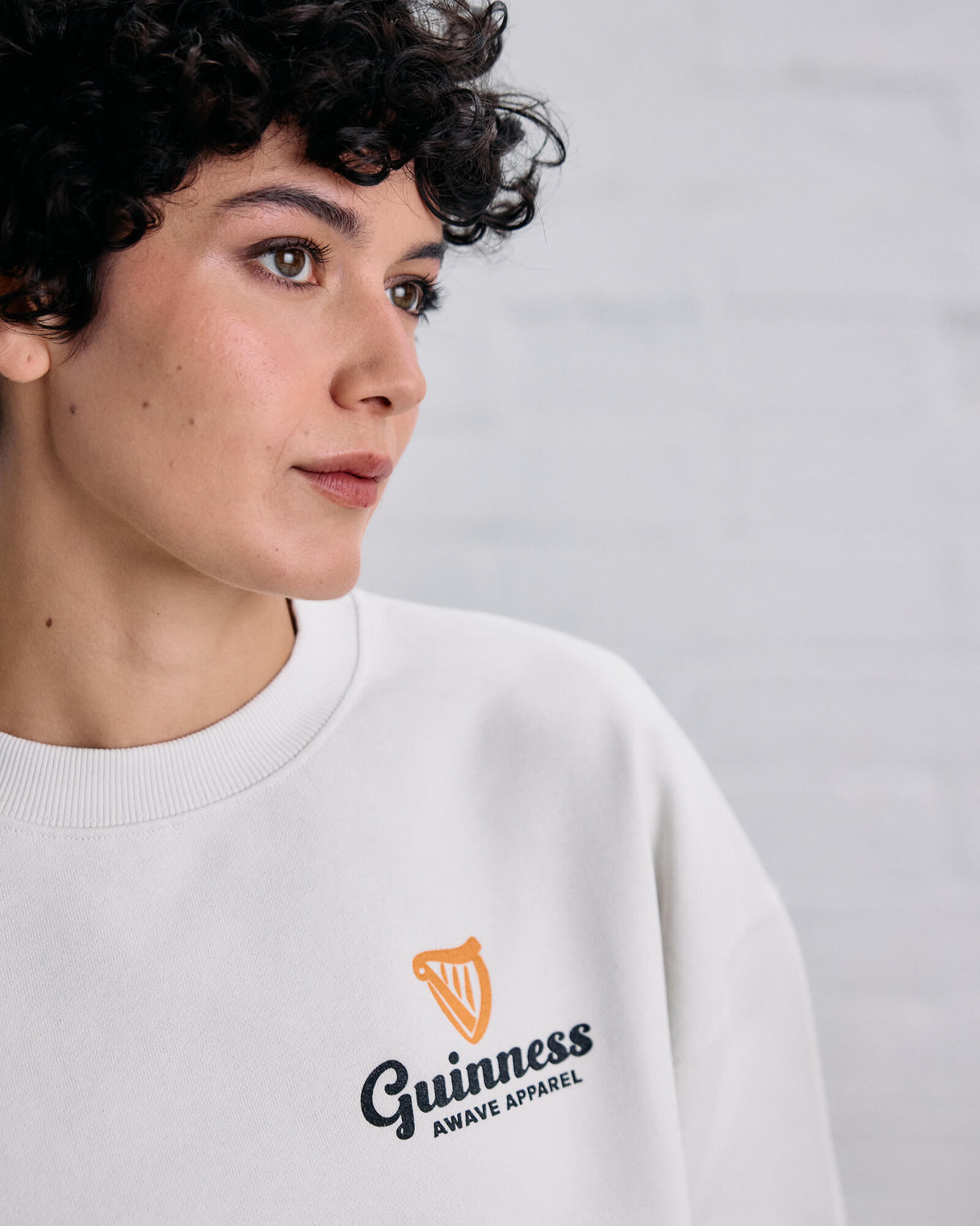 Awave Cream Milk Carton Sweater