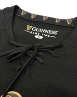Black hoodie with 'Guinness Game Time' logo on a white background