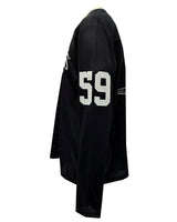 Black sports jersey with number 59 on a white background