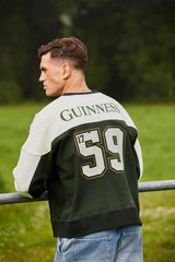 Green & Cream Toucan Guinness Game Day American Football Sweater