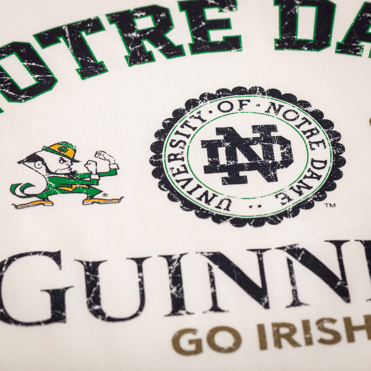 Guinness x Notre Dame Cream T-shirt