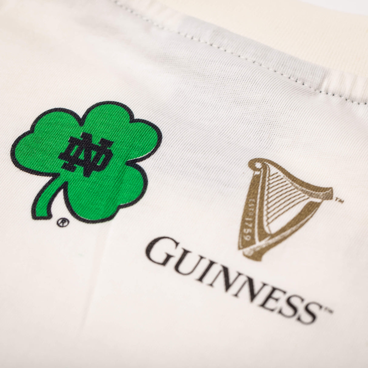 Guinness x Notre Dame Cream T-shirt