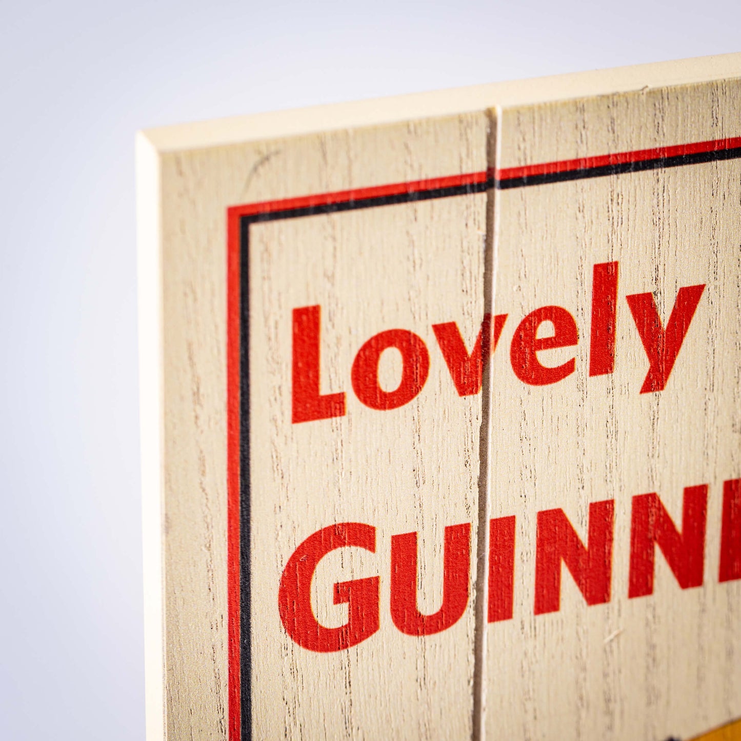 Guinness Toucan Wooden Sign