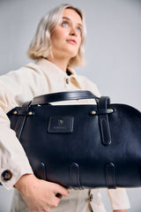 De Bruir Guinness Leather Sports Bag