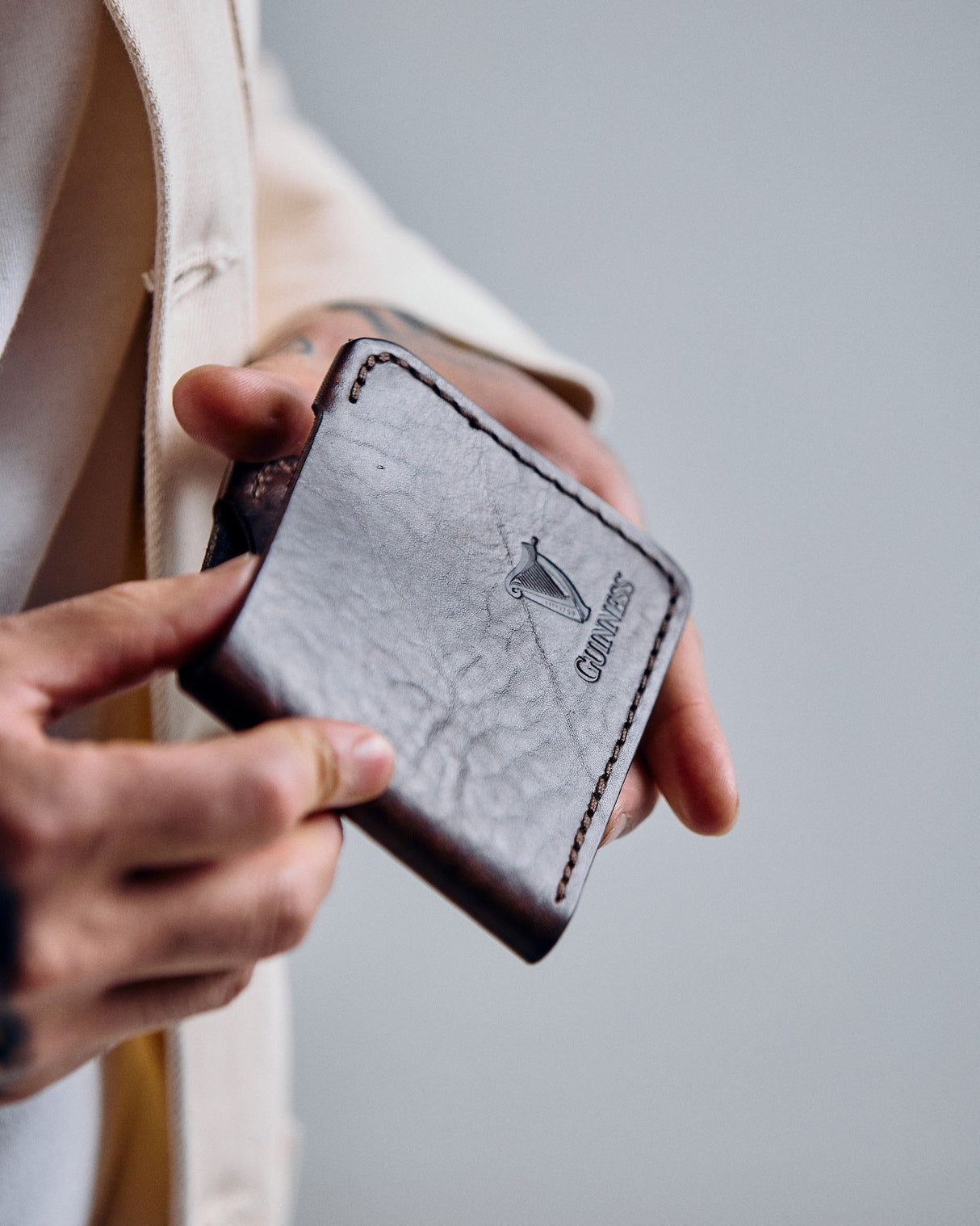 De Bruir Guinness Leather Wallet