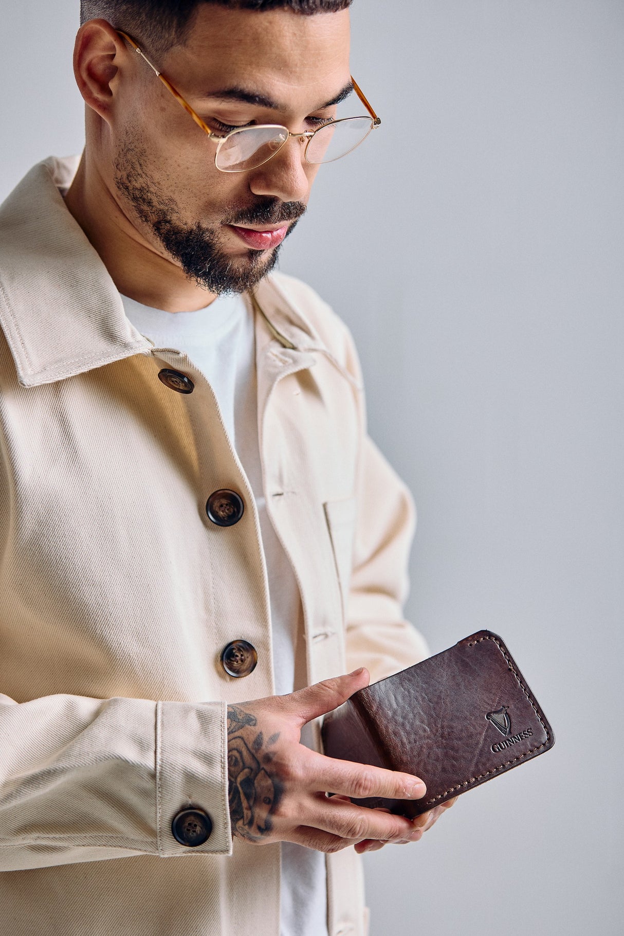 De Bruir Guinness Leather Wallet