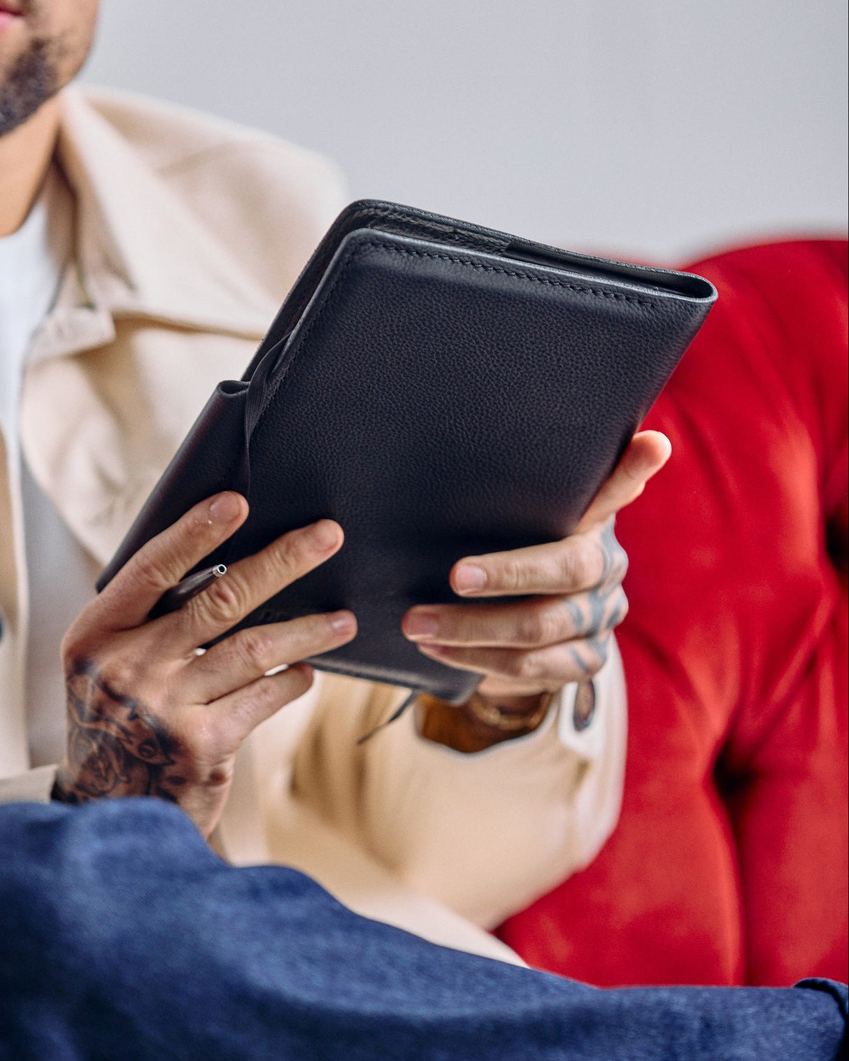 De Bruir Guinness Leather A5 Notebook