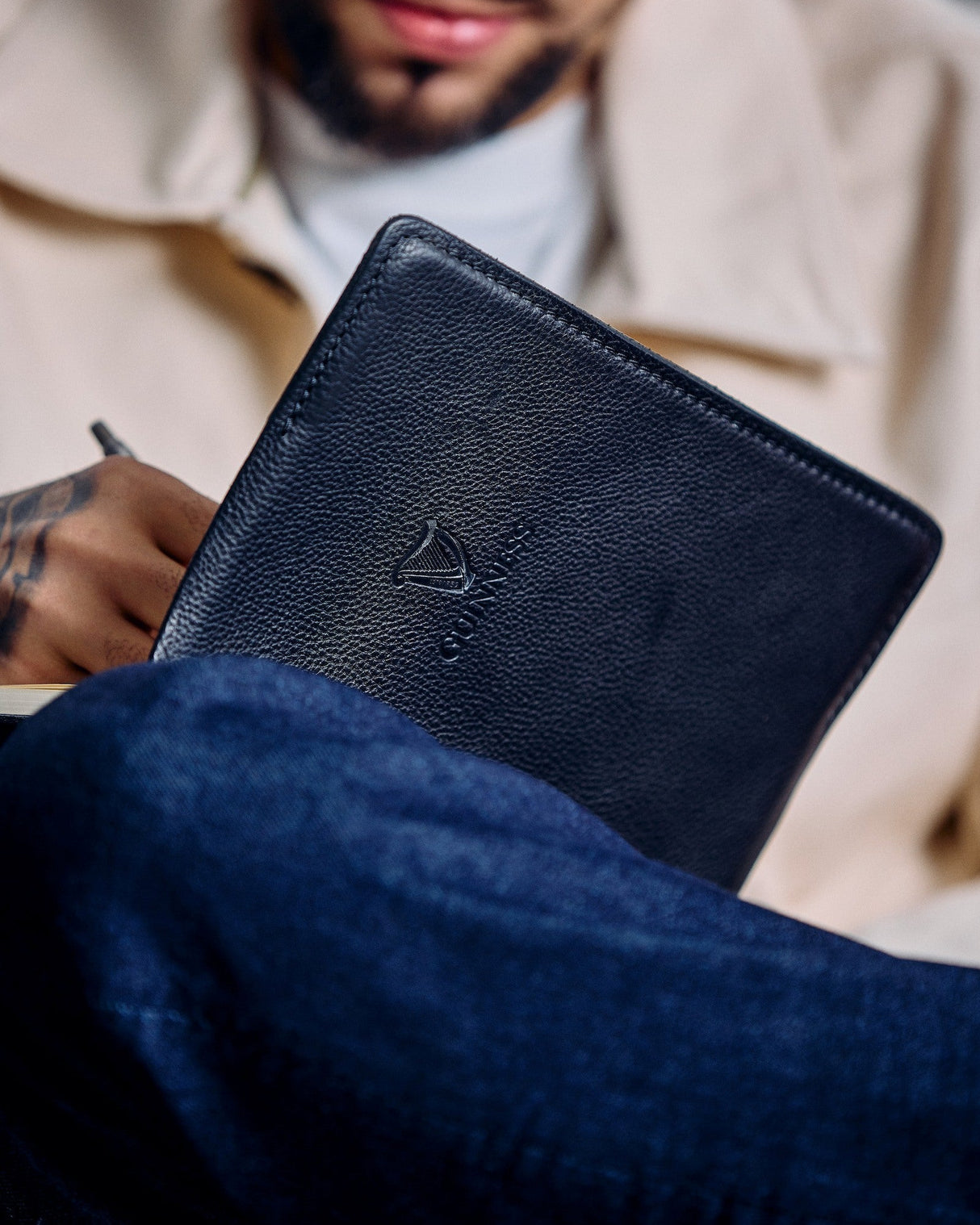 De Bruir Guinness Leather A5 Notebook