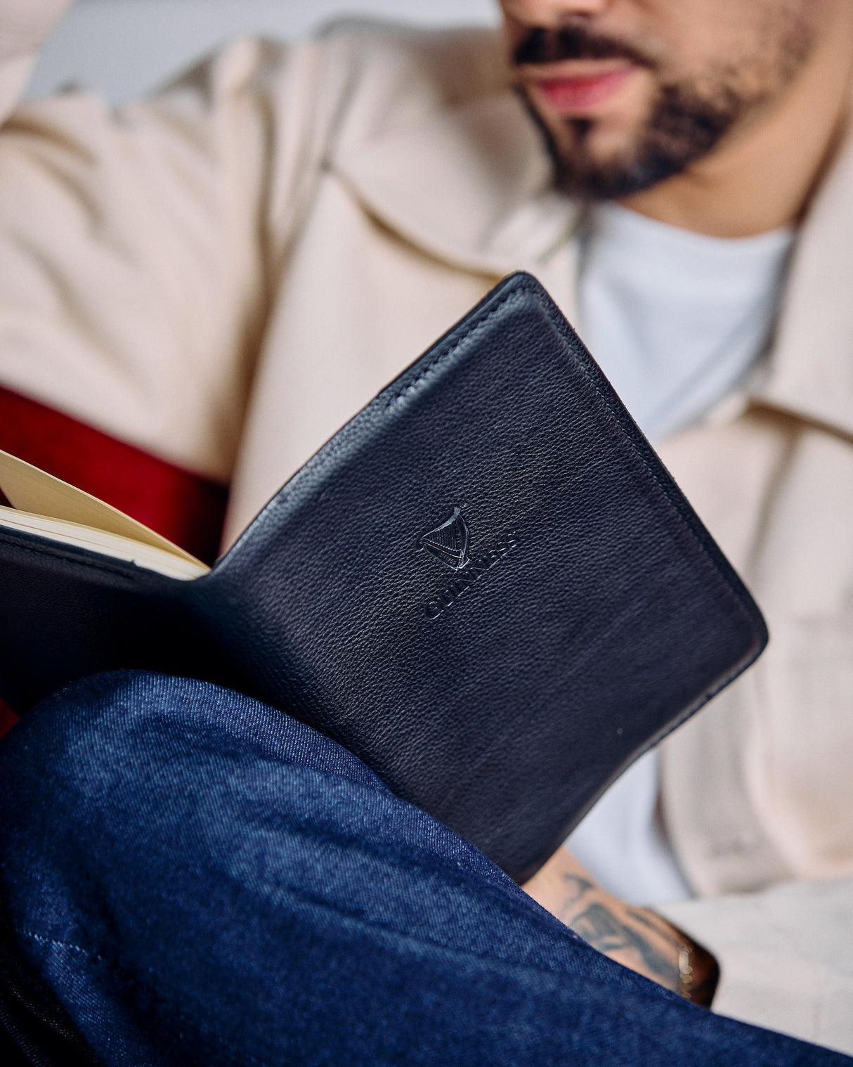 De Bruir Guinness Leather A5 Notebook