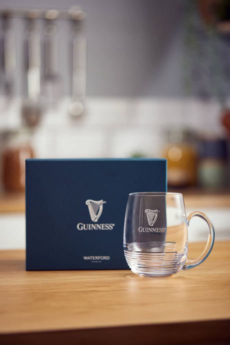 Image of the Waterford and Guinness Limited edition crystal glass.