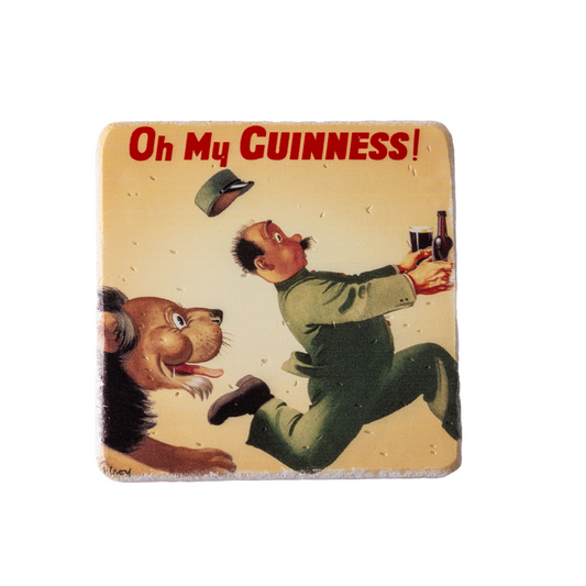 Guinness Lion Ceramic Coaster
