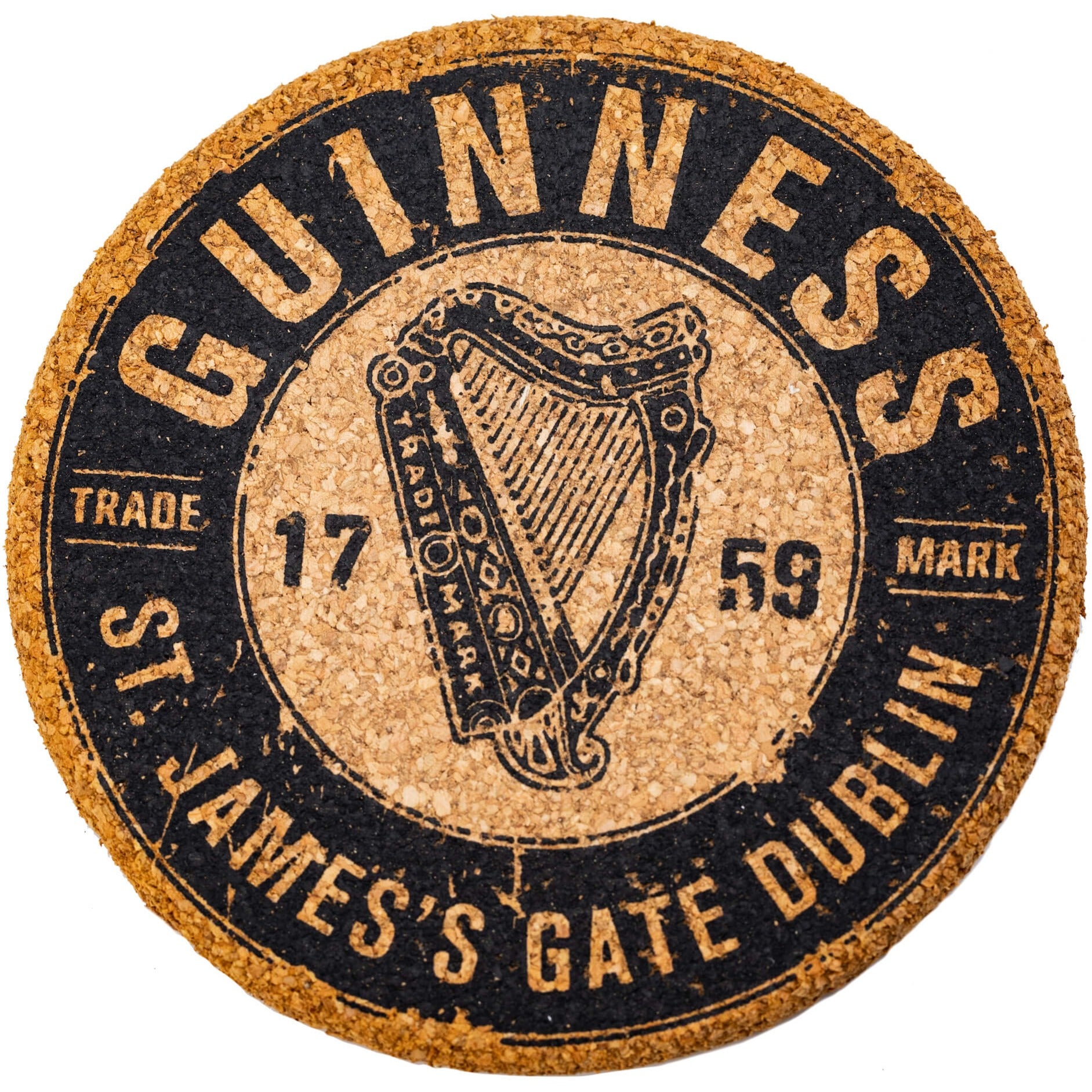 Guinness 4 Pack Cork Coasters Guinness Storehouse