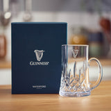 A Guinness X Waterford crystal limited edition tankard drinkware.