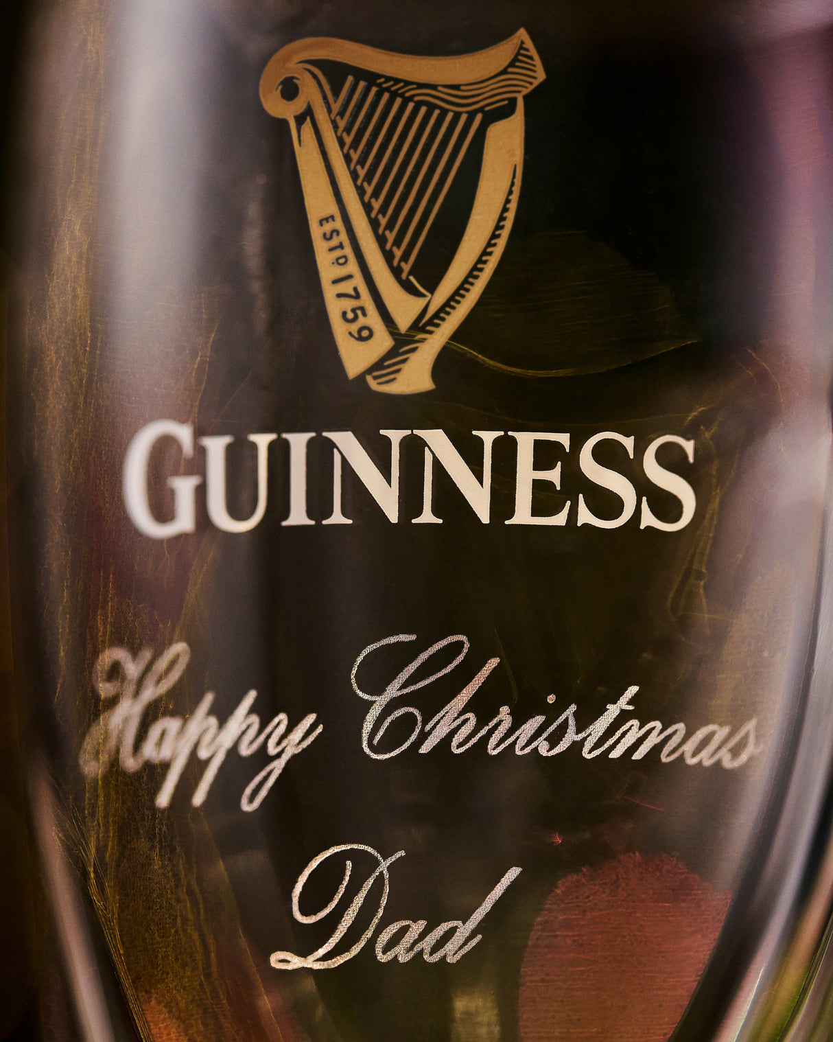 Guinness Personalised Glass in a Gift Box