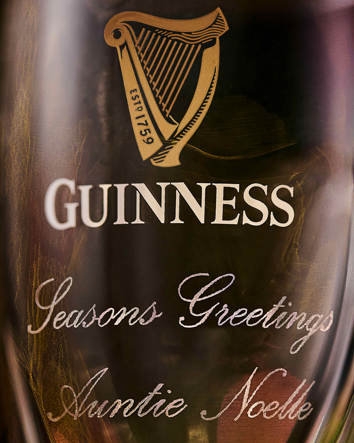 Guinness Personalised Glass in a Gift Box